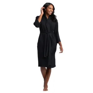 Black Dream Shawl Collar Robe