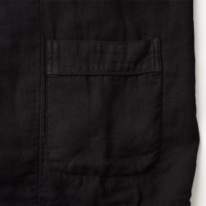 Black-dyed 2 Layered Gauze Pajamas Set [Kyo Wazarashi Mensya]