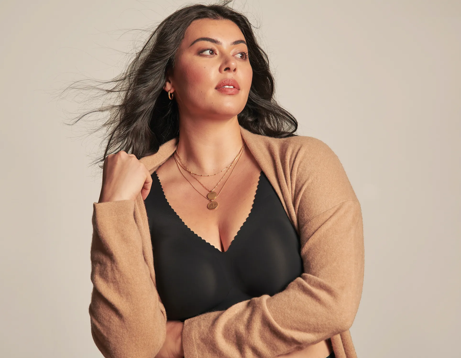 Black Evelyn Bra