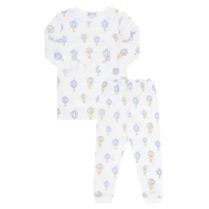 Blue Balloons Print Pajama