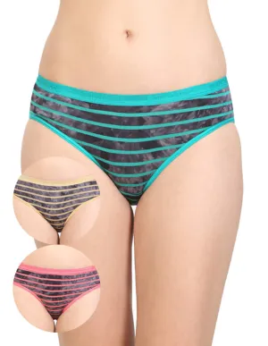 Bodycare 100% Cotton Printed Premium Bikini Brief-8017