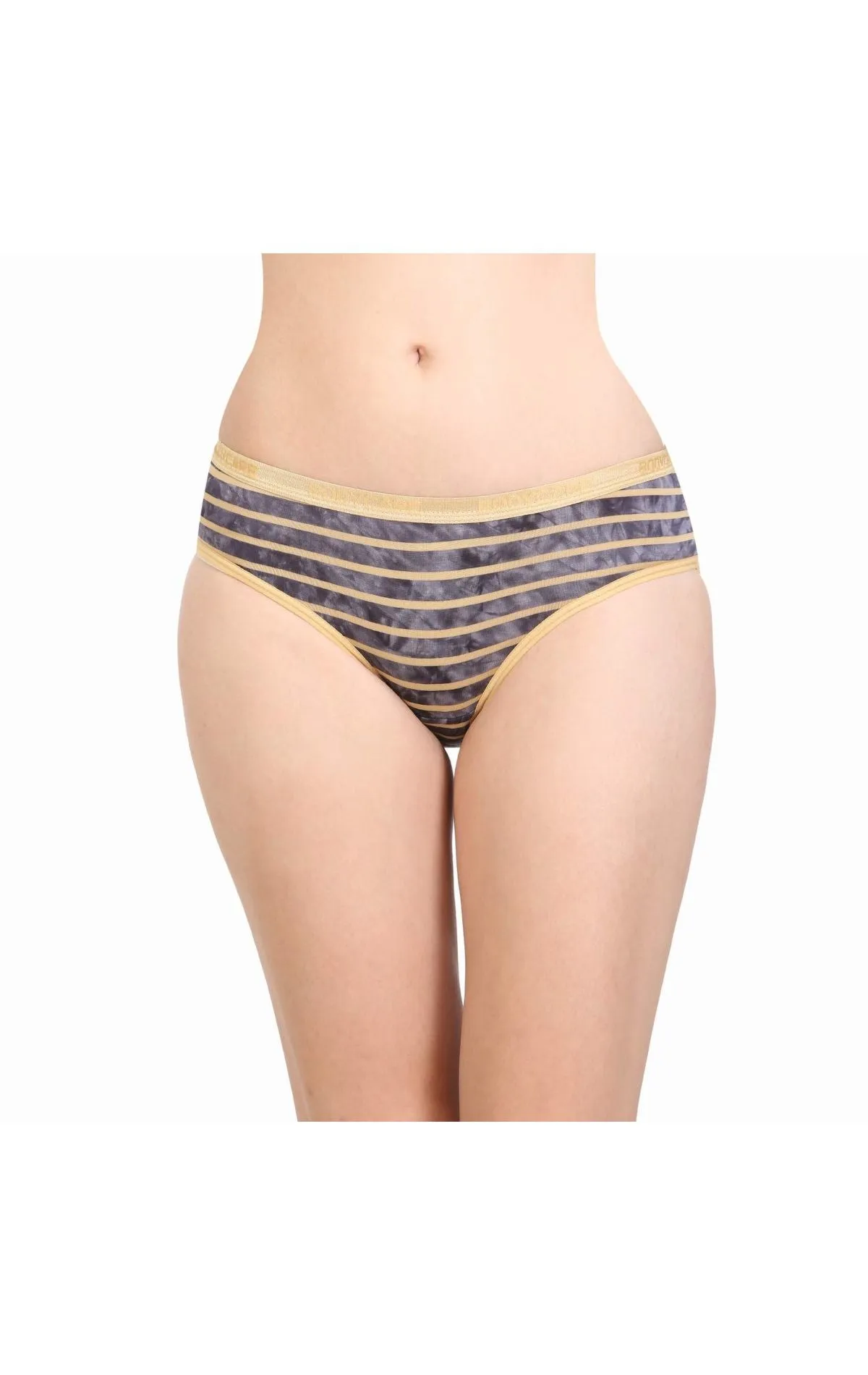 Bodycare 100% Cotton Printed Premium Bikini Brief-8017
