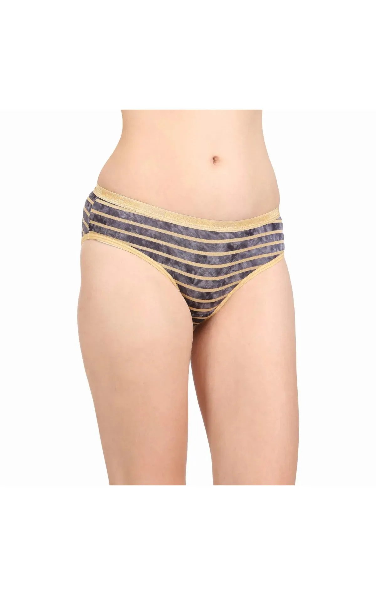 Bodycare 100% Cotton Printed Premium Bikini Brief-8017