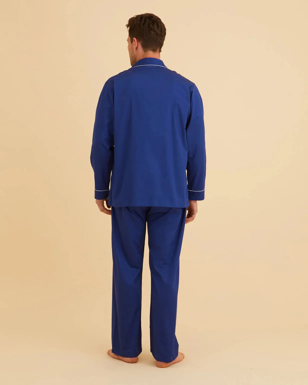 Bonsoir London Classic Navy Pajamas