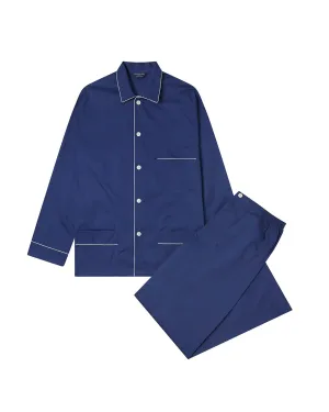 Bonsoir London Classic Navy Pajamas