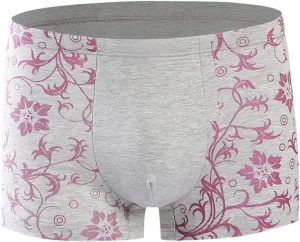 Boxer Briefs Men Men's Pure Cotton Boxer Briefs Breathable Four-corner Large Size Cotton Shorts