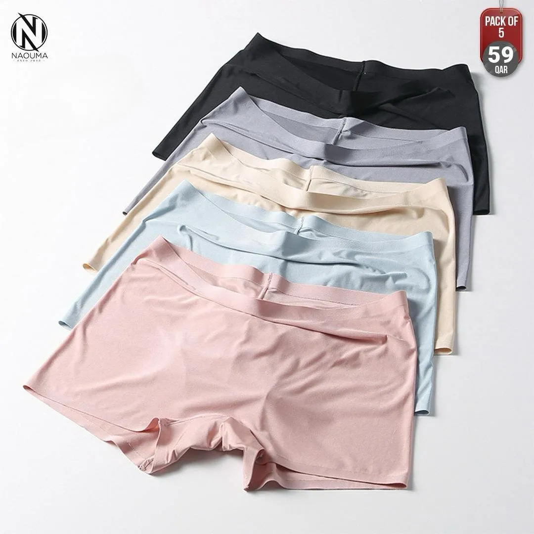 Boxer Briefs Safety Pants Women Ice Silk Seamless