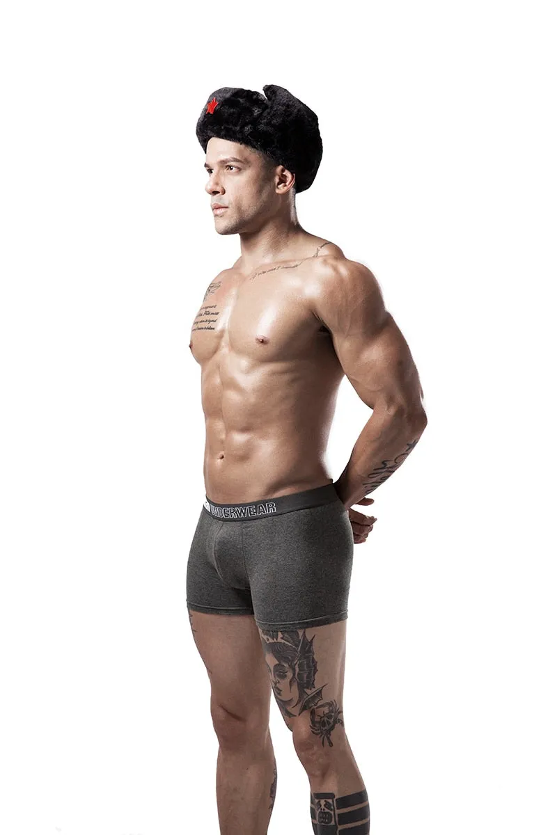 boxer mens underwear men cotton underpants male pure men panties