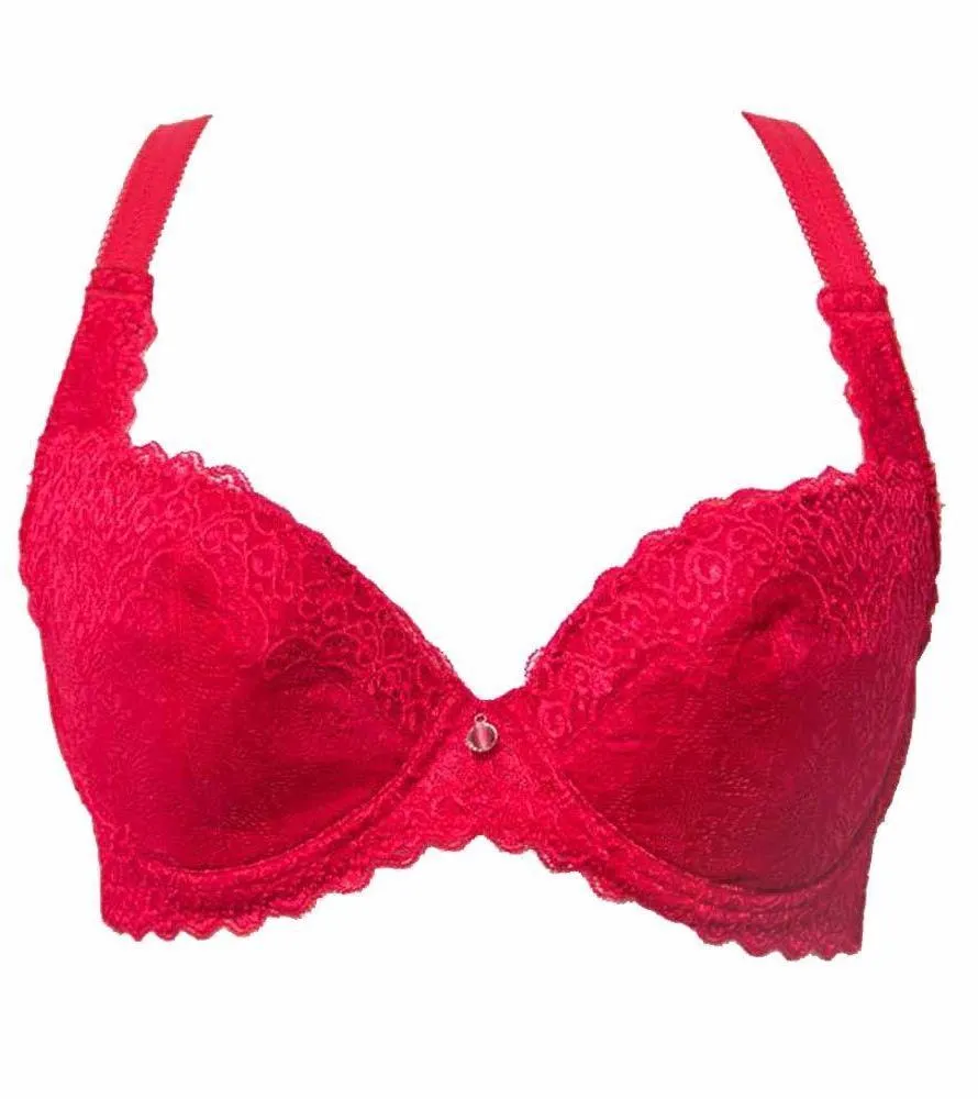 Bridal Bra - Underwired Red Single Padded Bra