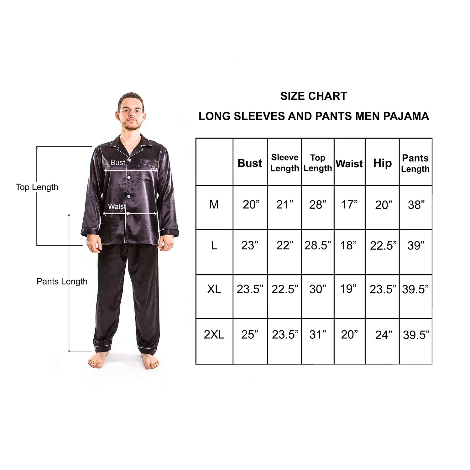 Bride and Groom, Mr and Mrs Custom Satin Pajamas for Couple - L L