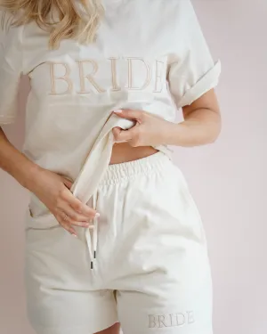 Bride T-Shirt and Short Loungewear Set