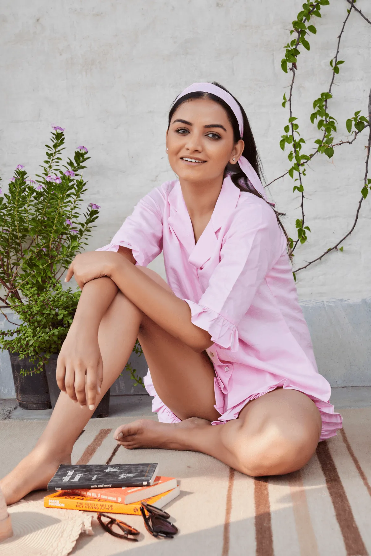Bright Shorts Set