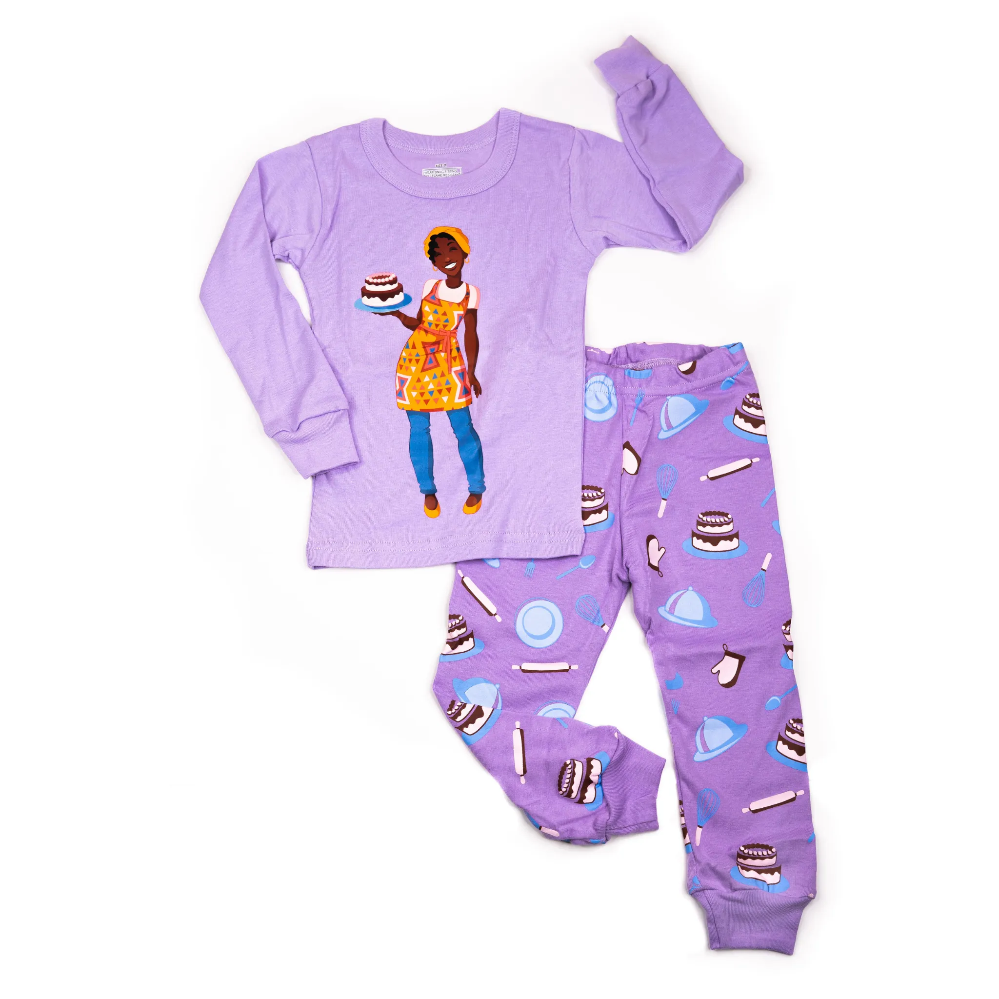 Brooklyn the Baker Girls Pajamas