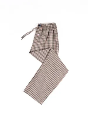 Brown Red Premium Cotton Blend Pajama