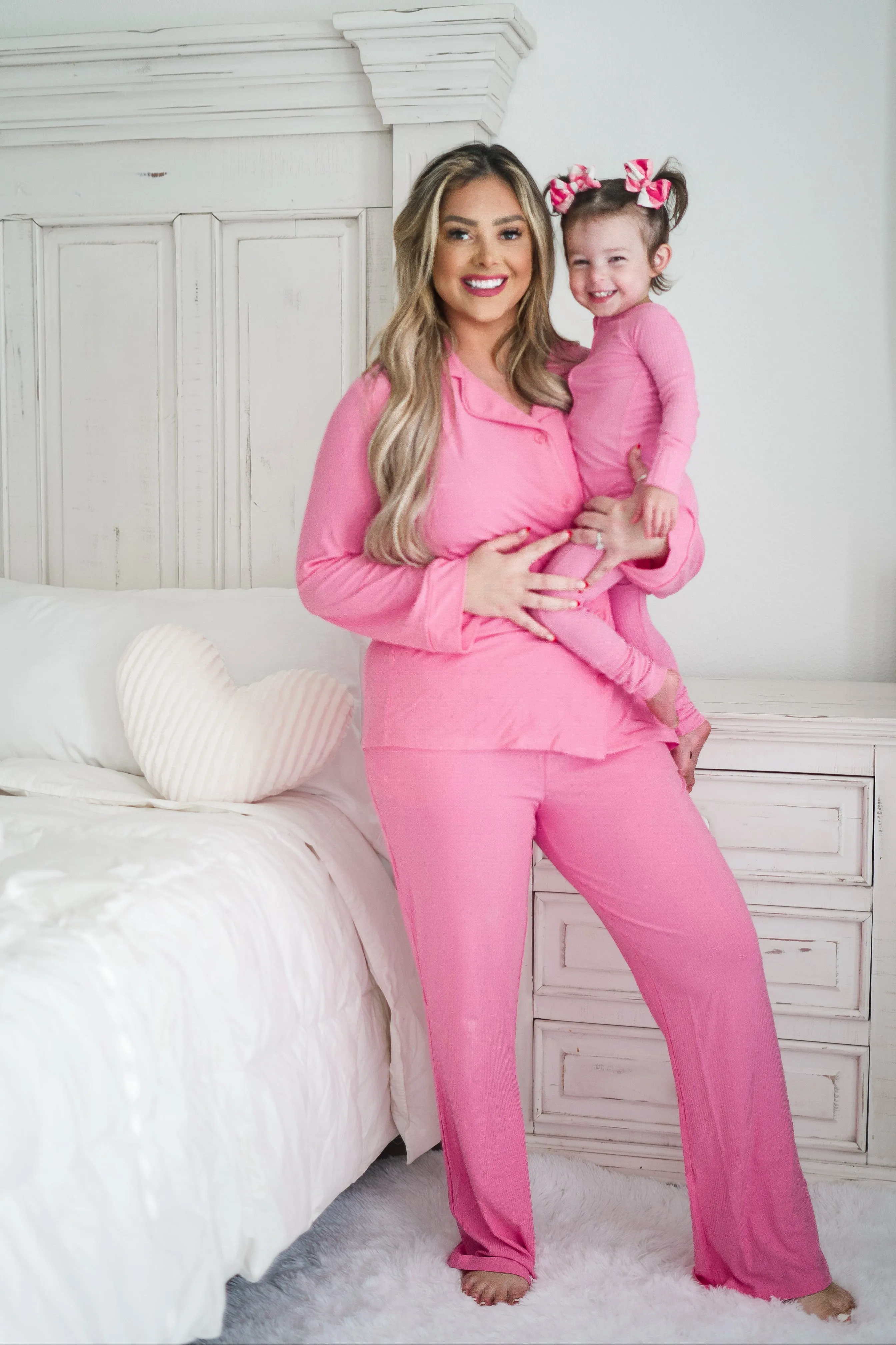 BUBBLEGUM RIB WOMEN'S RELAXED FLARE DREAM SET