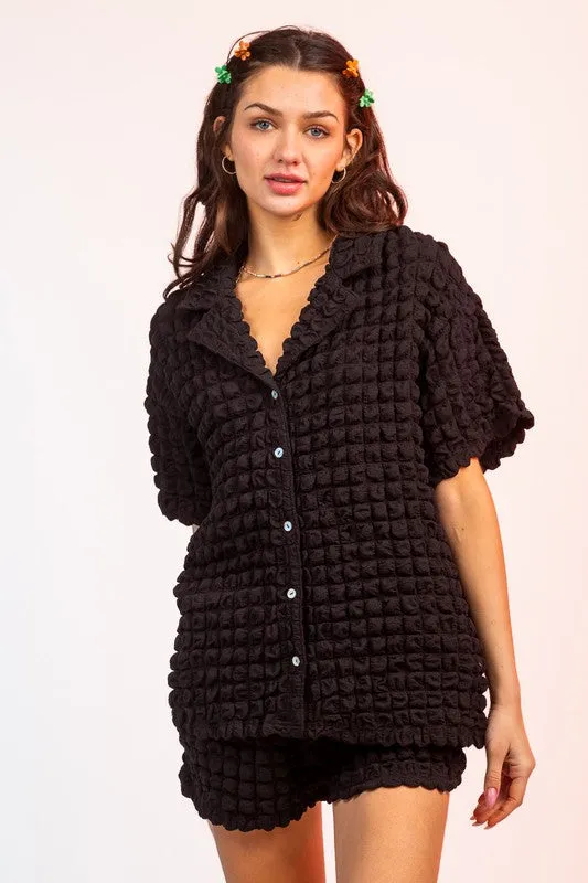 BUBBLES SHORTS SET