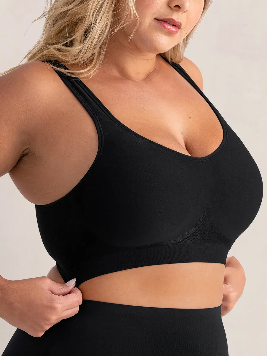 Bundle Truekind® & Shapermint Essentials - 1 Shaping Bra   1 Bralette   1 High-Waisted Shaping Leggings