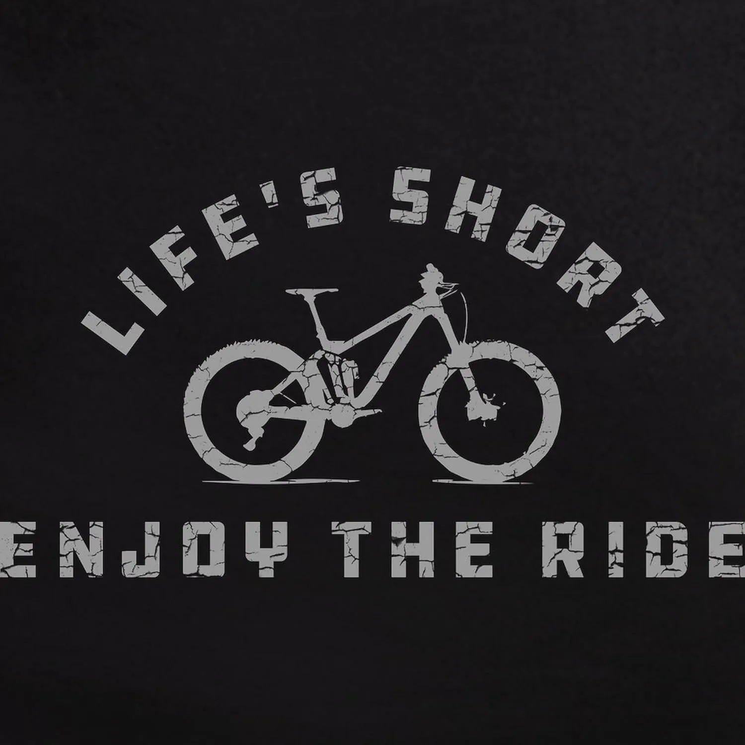 CafePress Life's Short Enjoy The Ride Men's Dark Pajamas Novelty Men's Pajama Set, Comfortable PJ Sleepwear