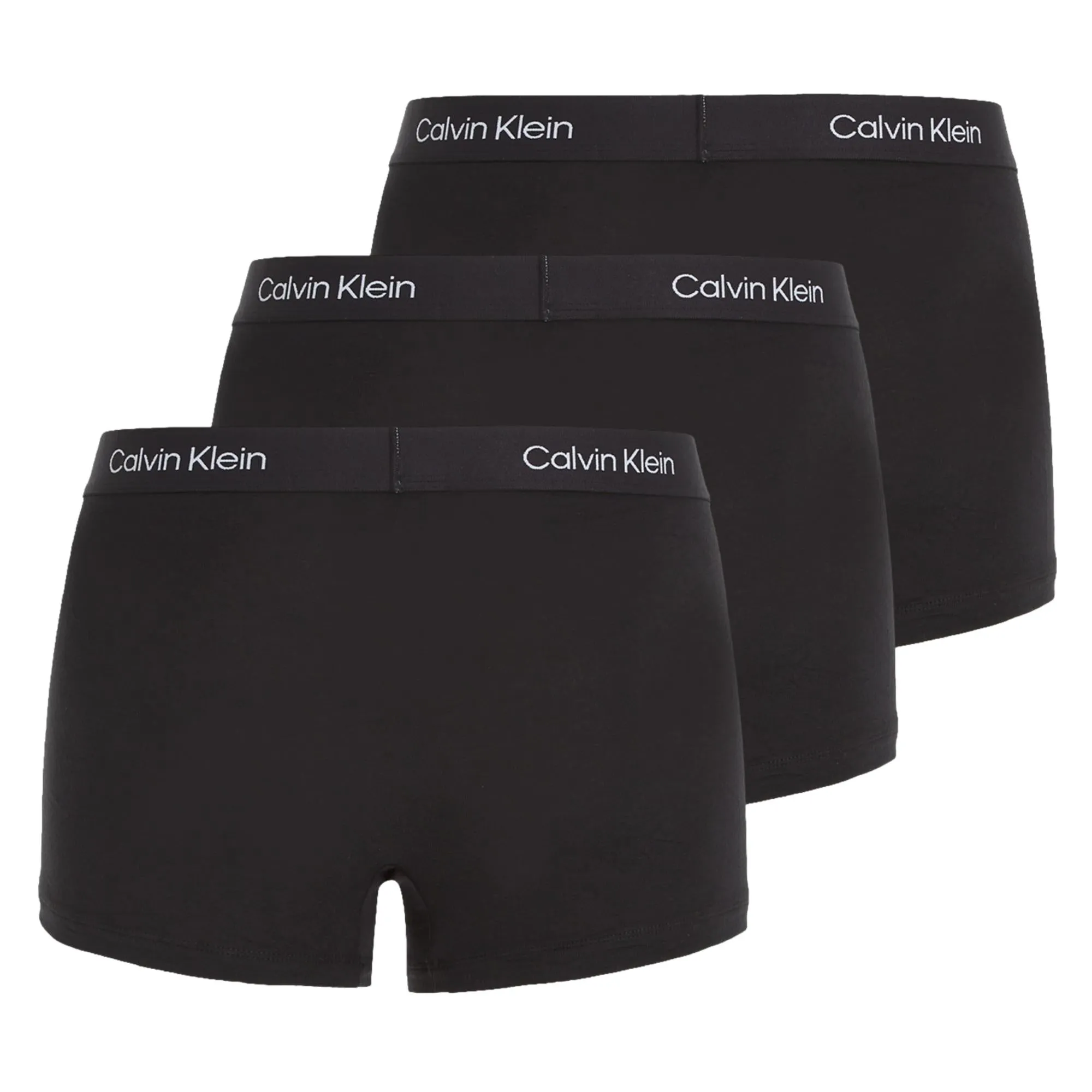 Calvin Klein CK 96 Cotton Trunk 3 Pack - Black/Black/Black