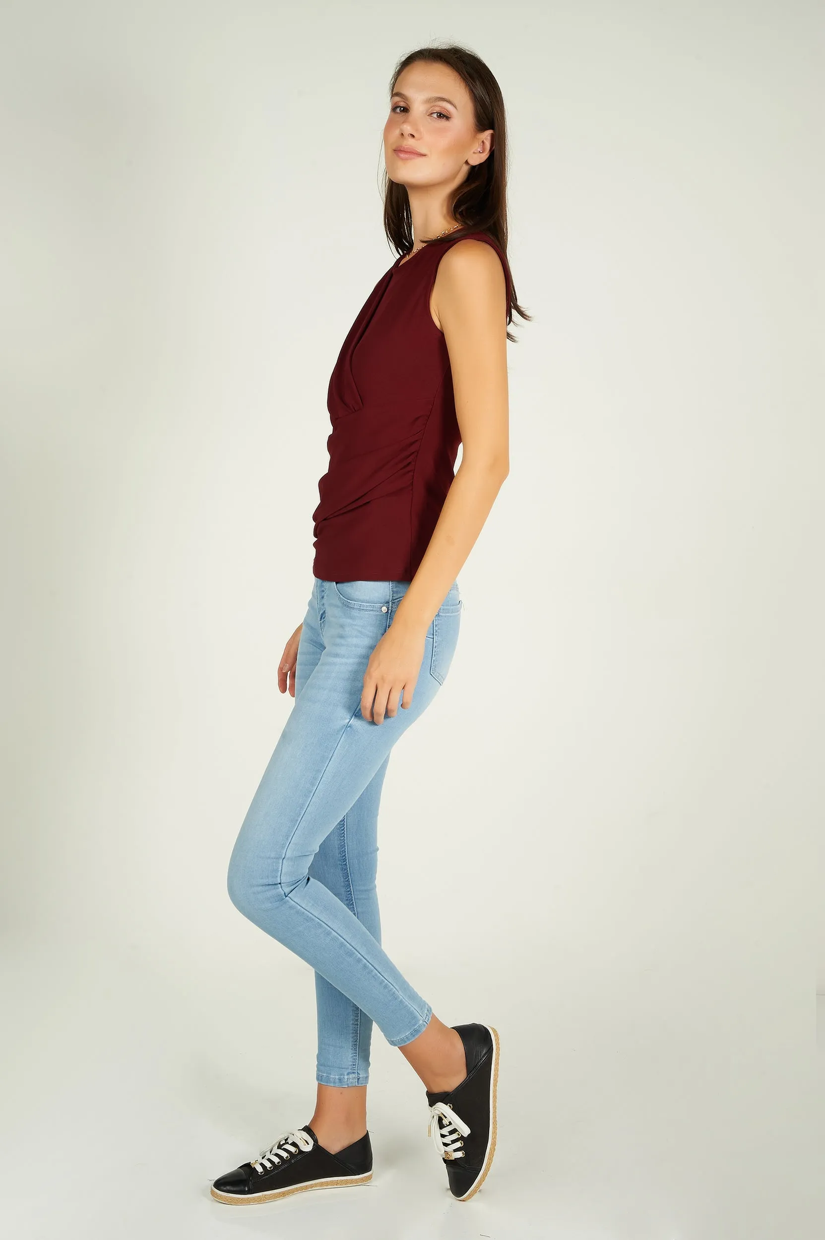 Camisole cache-coeur - VANIA-1 - (R-B11)