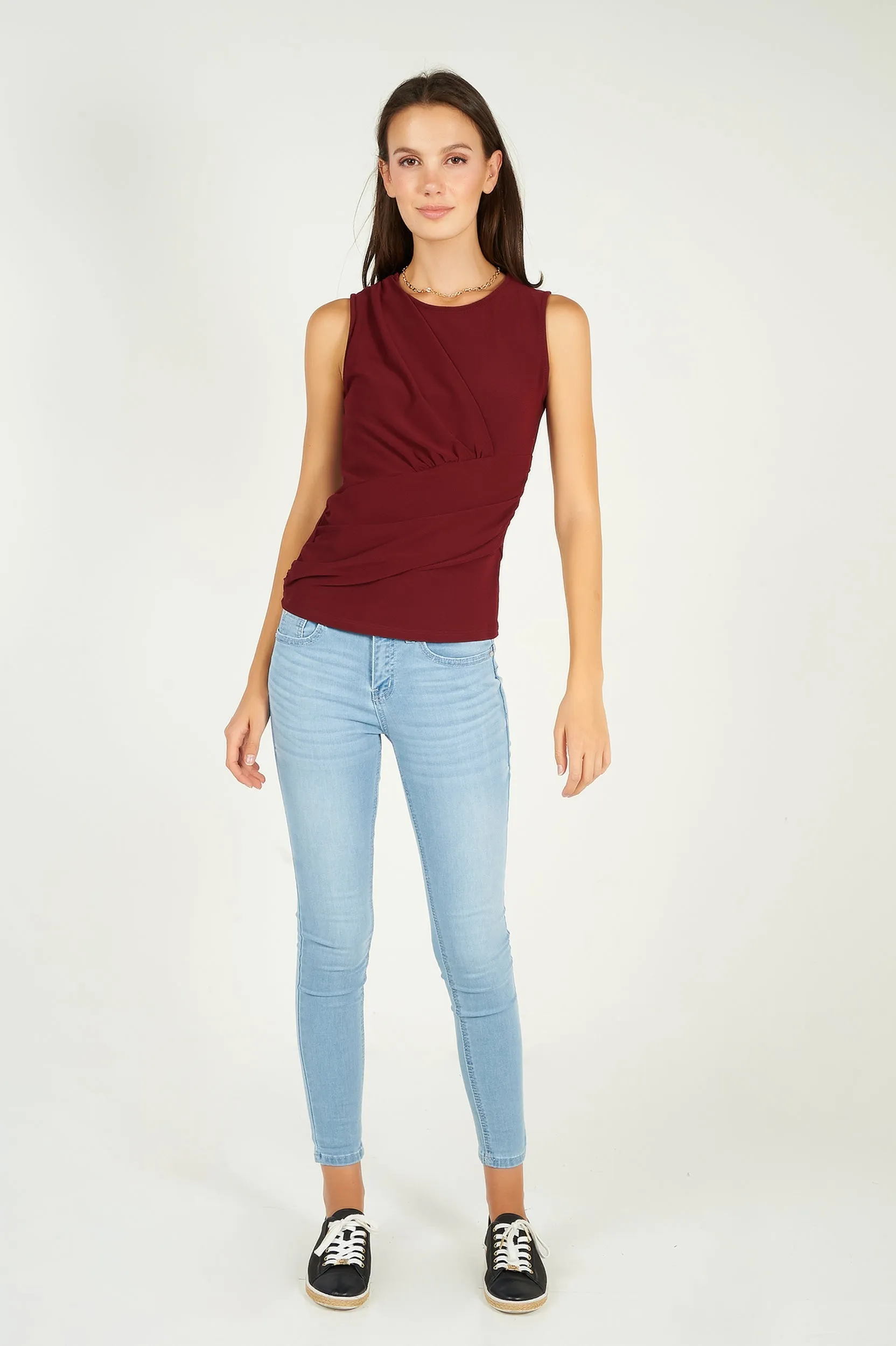 Camisole cache-coeur - VANIA-1 - (R-B11)