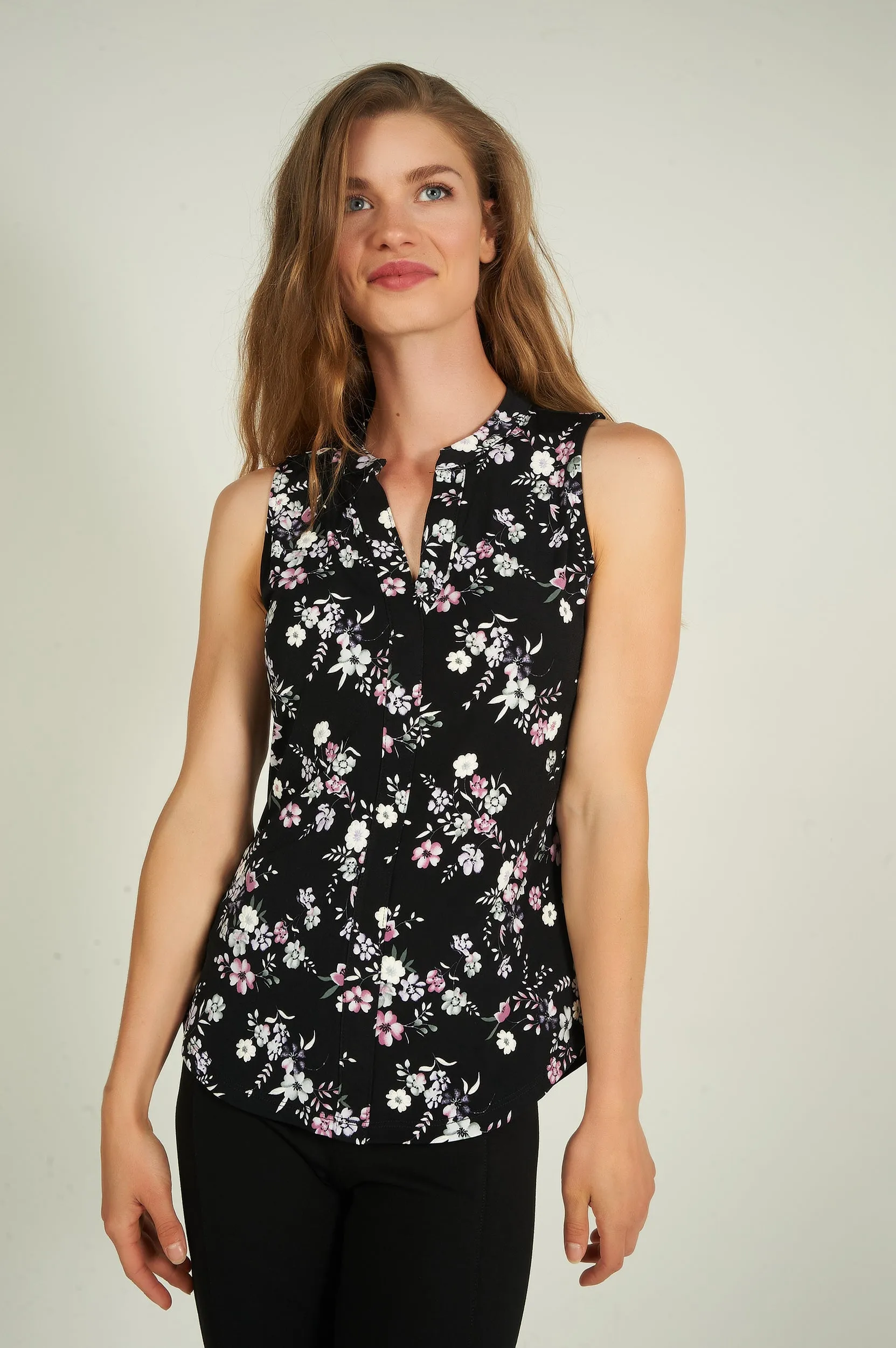 Camisole fleurie - AYRA-BB - (R-A10)