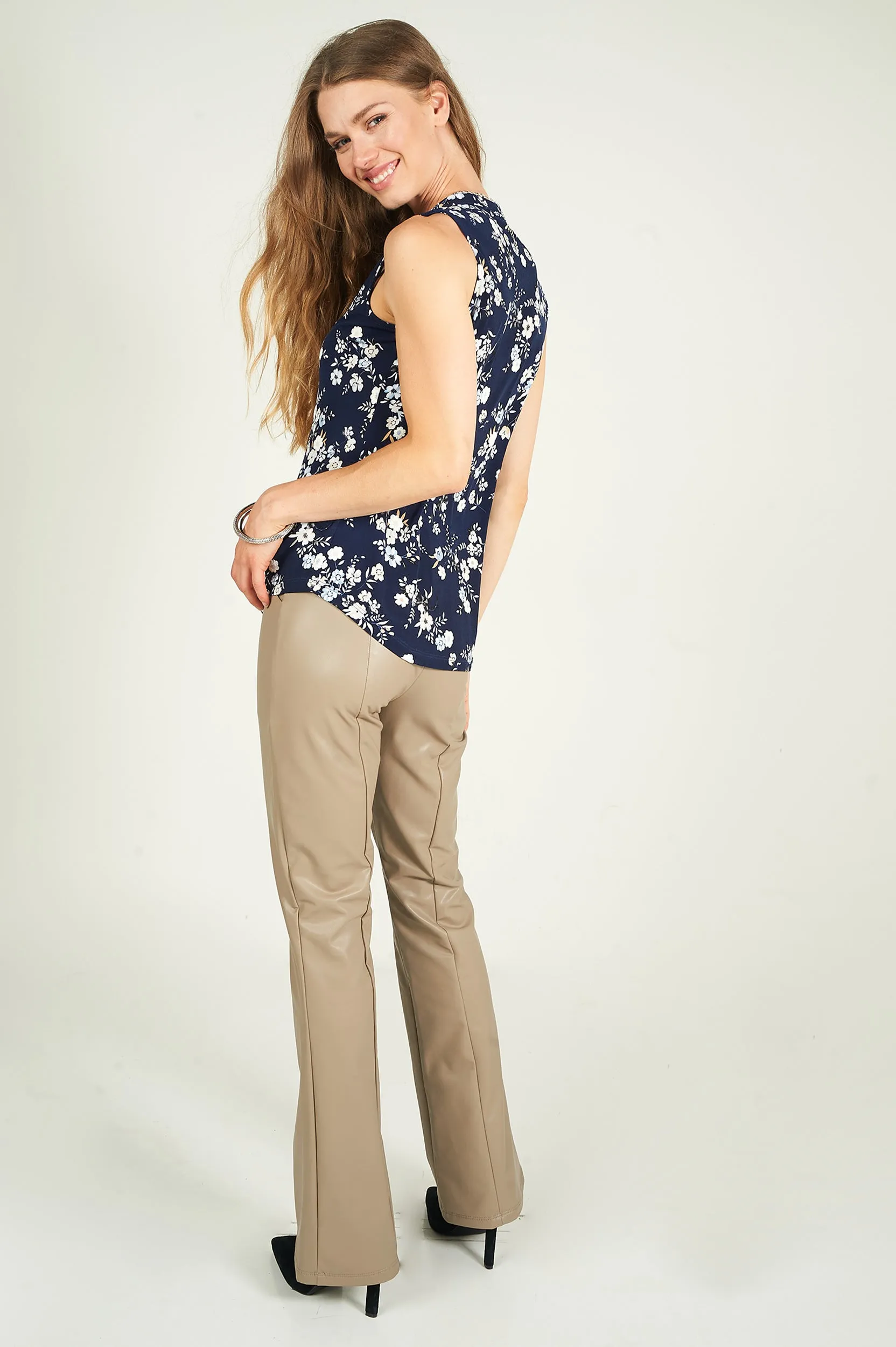 Camisole fleurie - AYRA-BB - (R-A10)