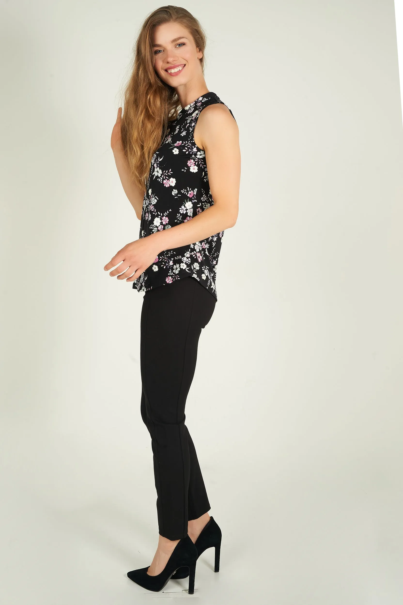 Camisole fleurie - AYRA-BB - (R-A10)