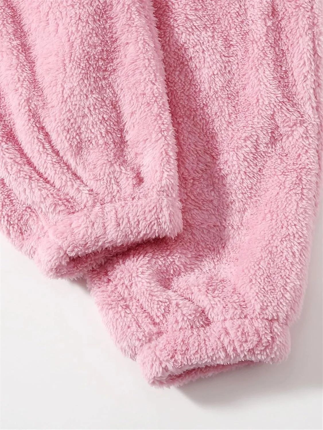 Canbebig Women's Fuzzy 2 Piece Lounge Sets Crop Tank Tops Wide Leg Long Pants Outfits Pajamas Soft Sherpa Fluffy Sleepwear
