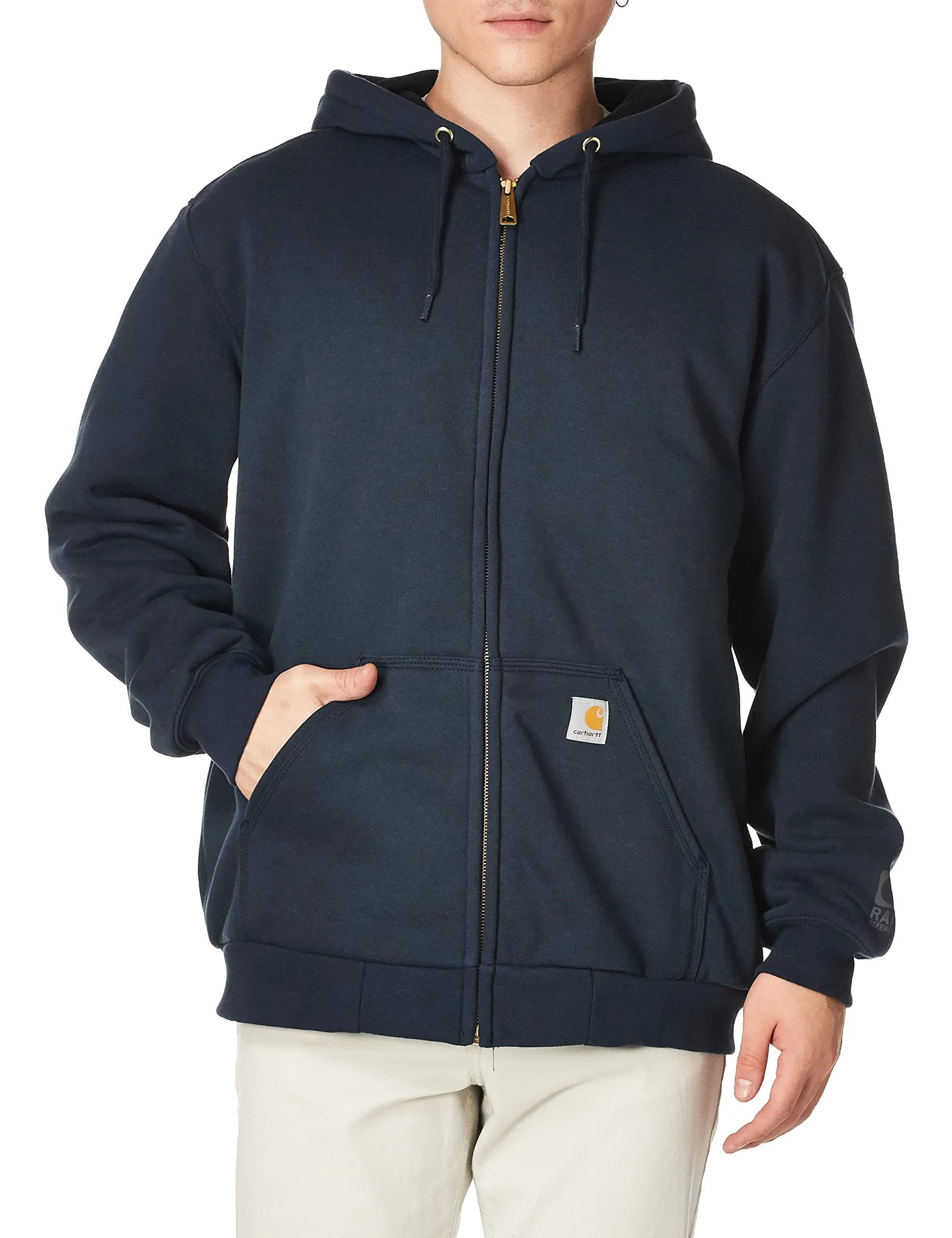 Carhartt 104078 Men's Rutland Thermal Lined Zip Front Sweatshirt Hoodie Big & Tall