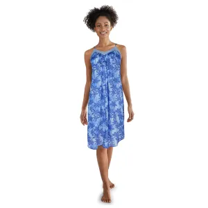 Carisma Women's Summer Tropics Sleeveless Nightgown