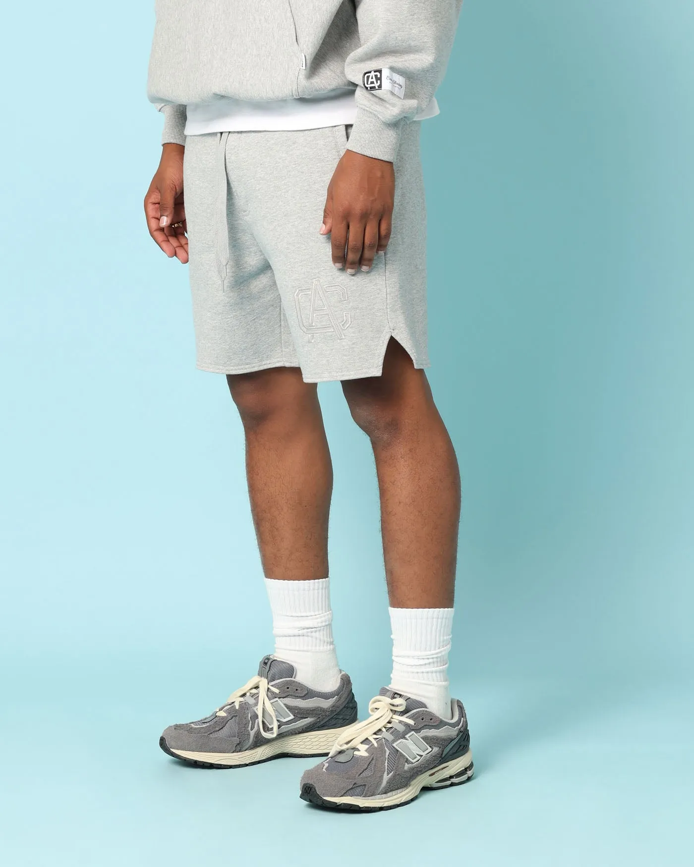 Carré Academy Sweat Shorts Grey Marle