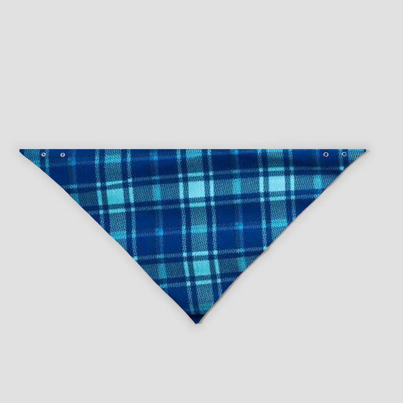 Cartoon Pattern and Christmas Slogan Printed Blue Top Sky Blue Plaid Pants Family Matching Pajamas