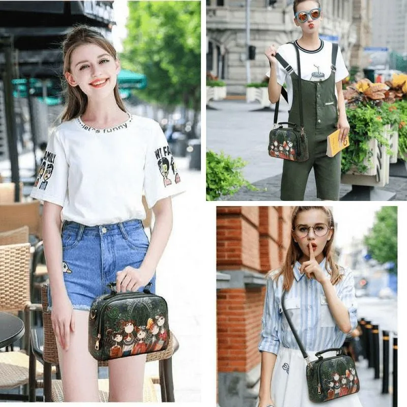 Cartoon Print Handbag