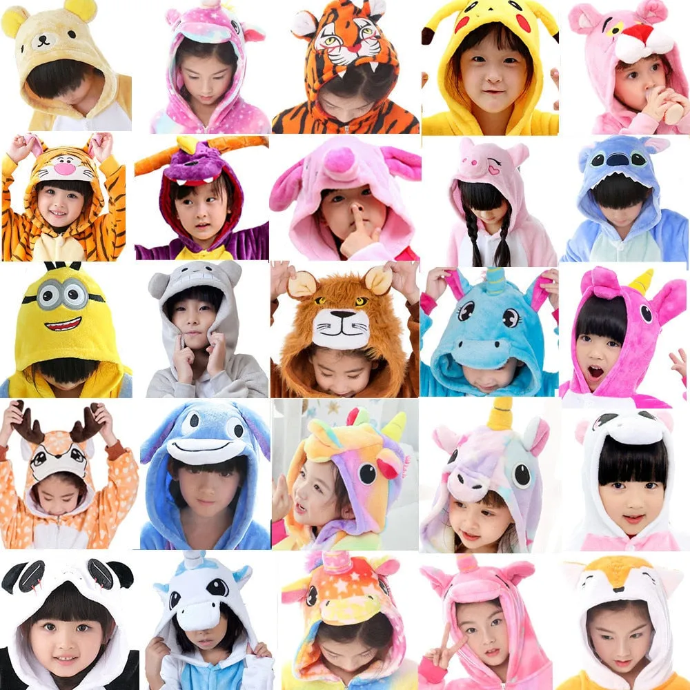 Children Winter character Rompers