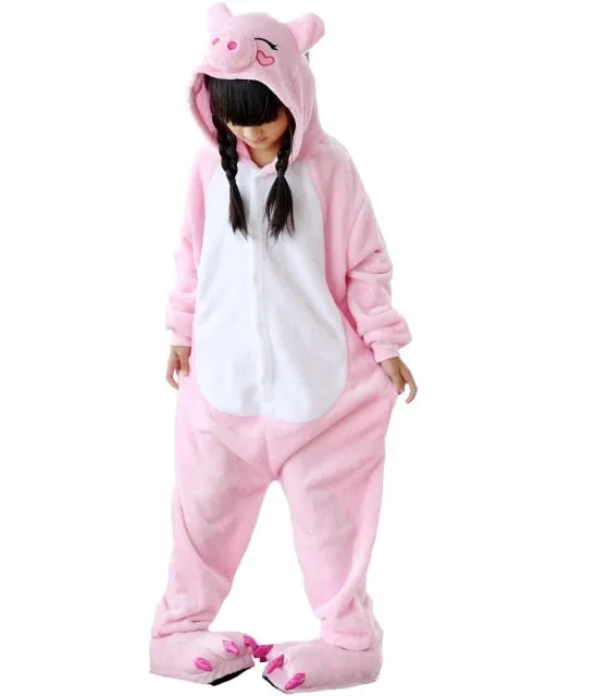 Children Winter character Rompers