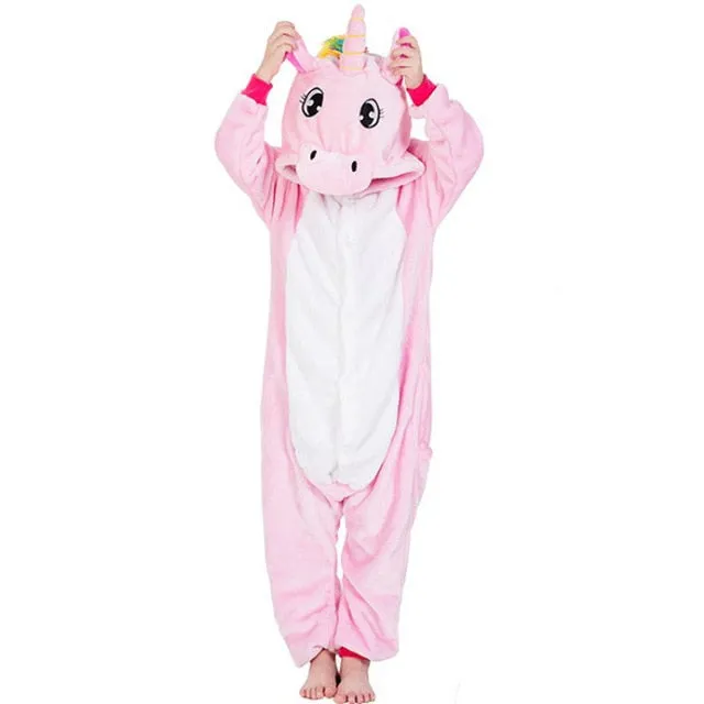 Children Winter character Rompers