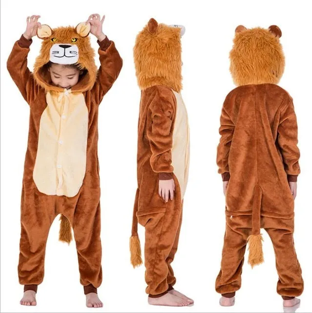 Children Winter character Rompers