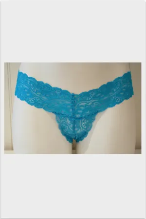 Chloe Lace Thong | Bluebird