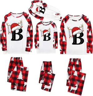 Christmas Pajamas for Family 2024 Holiday Christmas Pjs for Family Xmas Pajamas Matching Sets for Couples Sleepwear