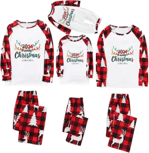Christmas Pajamas for Family Holiday Christmas Pjs for Family Christmas Pajamas Matching Sets for Couples Sleepwear
