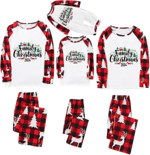 Christmas Pajamas for Family Holiday Christmas Pjs for Family Christmas Pajamas Matching Sets for Couples Sleepwear