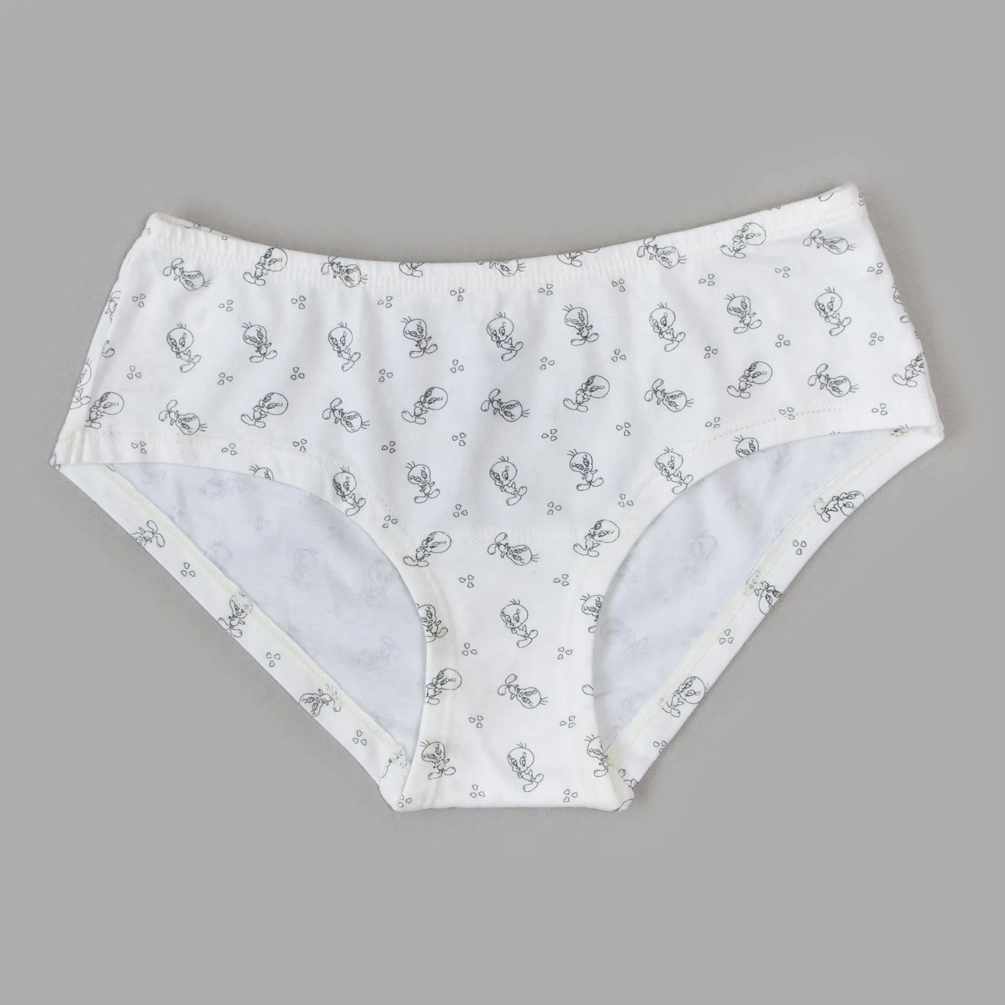 Classic Tweety Printed Brief Combo for Girls-(Pack of 2)-SGL-10