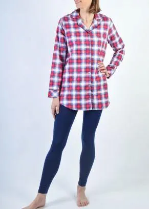 Claudel Flannel Plaid Pajamas