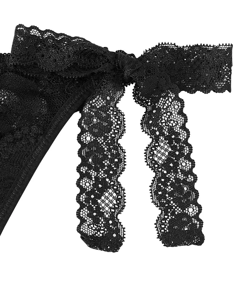 Corinne Side Tie Thong Panty