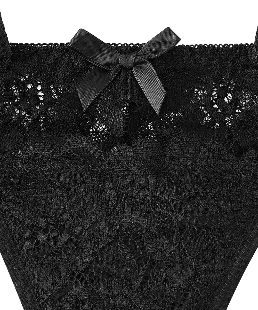 Corinne Side Tie Thong Panty