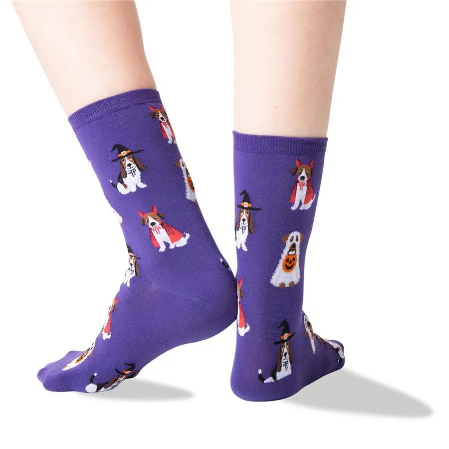 Costume Dogs Halloween Socks (Women's)