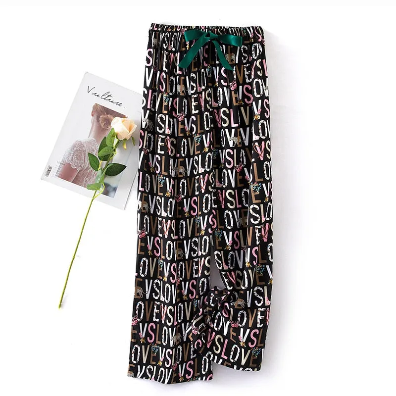 Cotton Print Lounge Nightwear Pyjamas