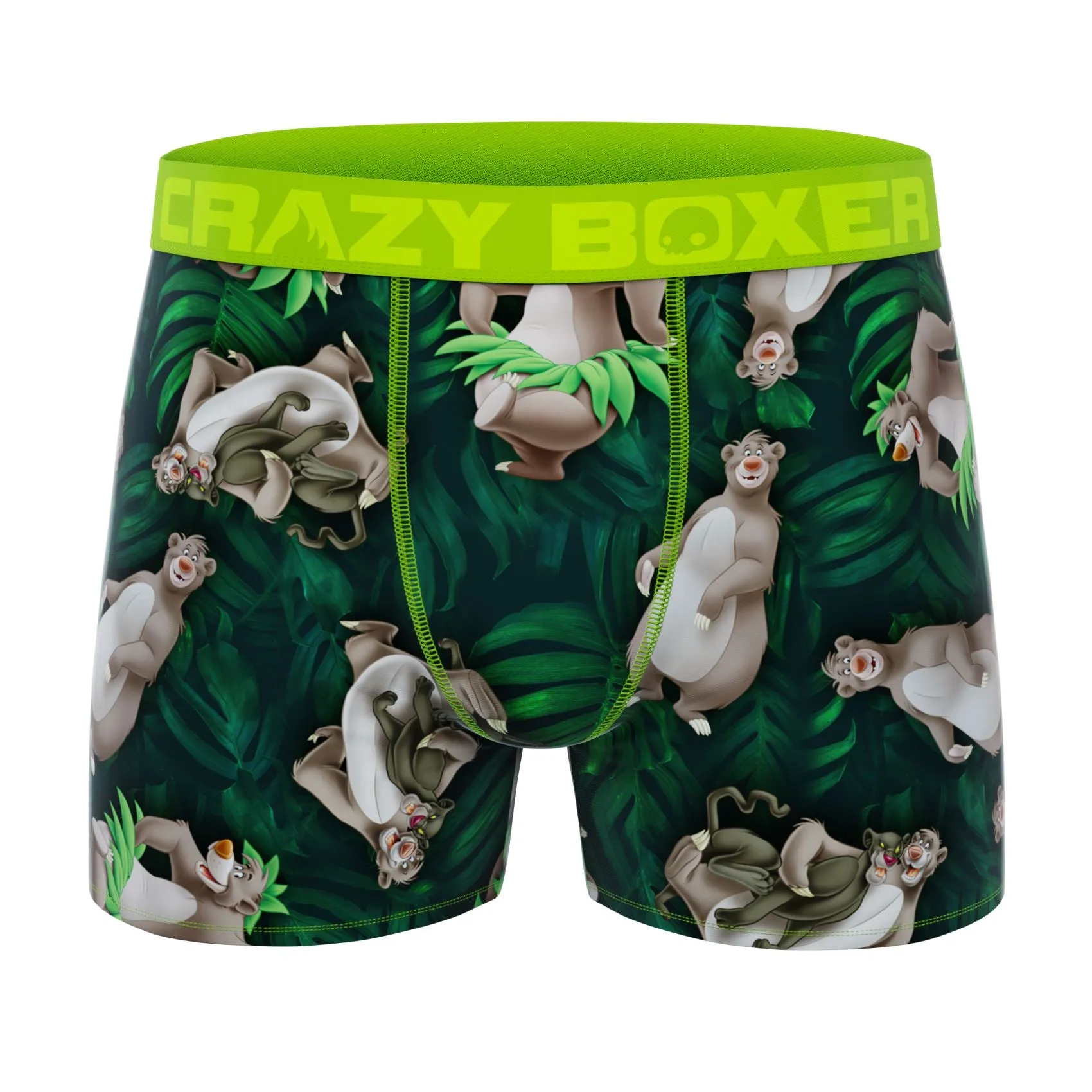 CRAZYBOXER Disney Jungle Book Men's Boxer Briefs (2 Pack)