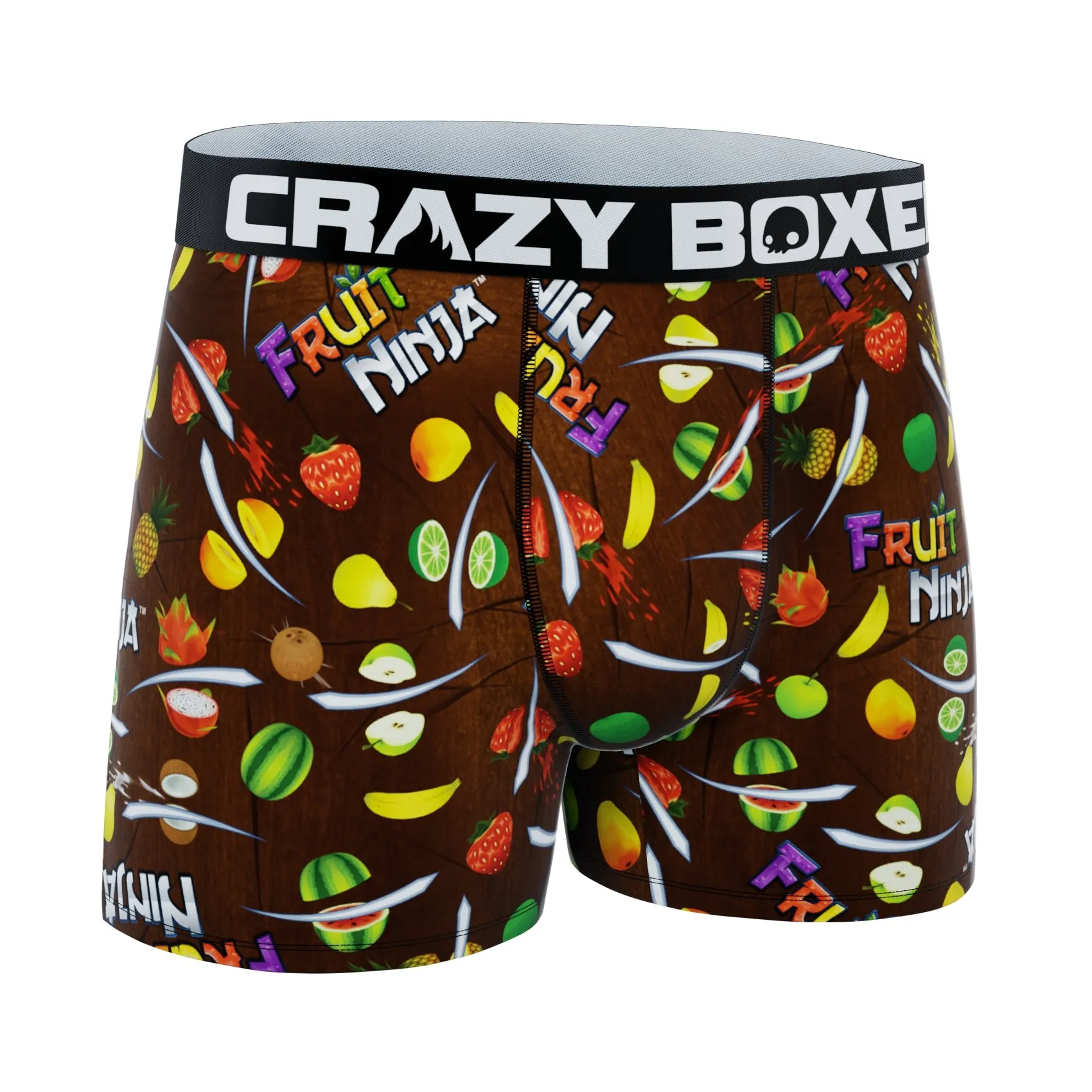 CRAZYBOXER Fruit Ninja Slice Kid's Boxer Briefs